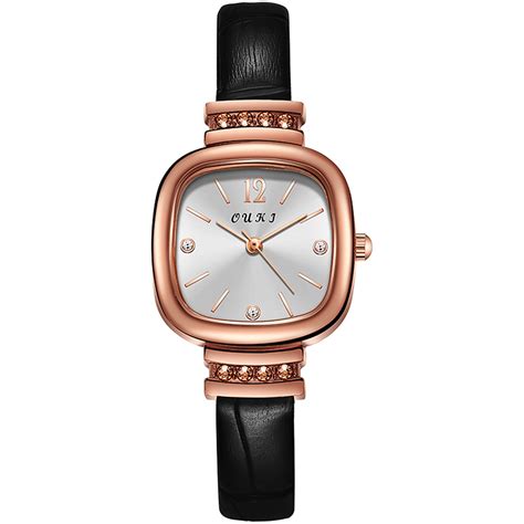 Sleek Minimalist Fashion With Strap Dial Women S Quartz Leather Watch T Watch Wind Up Watches