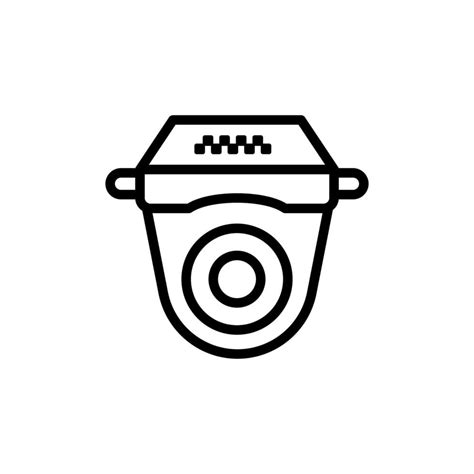 Cctv Camera Vector Icon 22565245 Vector Art At Vecteezy