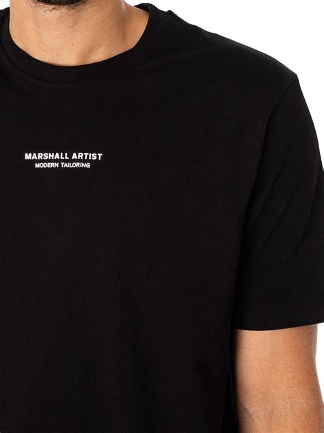 Marshall Artist Injection T Shirt Black Standout