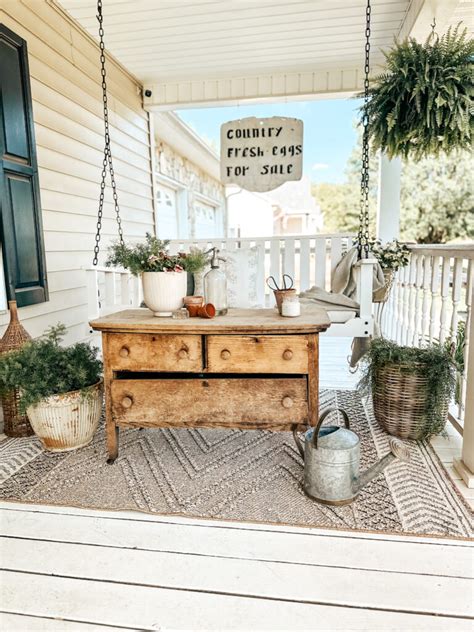 Farmhouse Porch Decor For Spring And Summer Itty Bitty Farmhouse