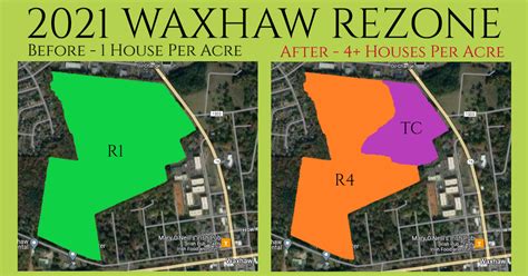 The 2021 Waxhaw Rezone The Waxhaw Wall