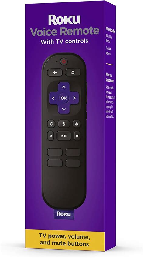 Roku Voice Remote Tv Remote Control With Voice Control Tv Controls