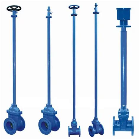 Factory Resilient Seated Underground Gate Valve With Extension Spindle