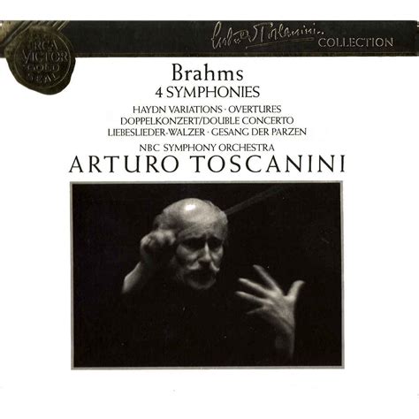 Brahms Complete Symphonies Nbc Toscanini Johannes