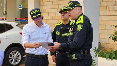 Alcalde de Montería recorre las calles de la ciudad junto con la Fuerza