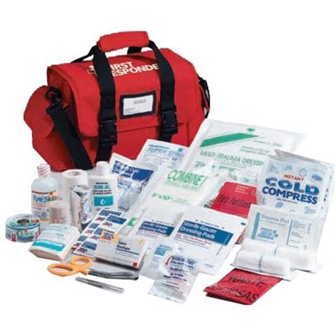 Deluxe First Responder First Aid Kit Soft Case