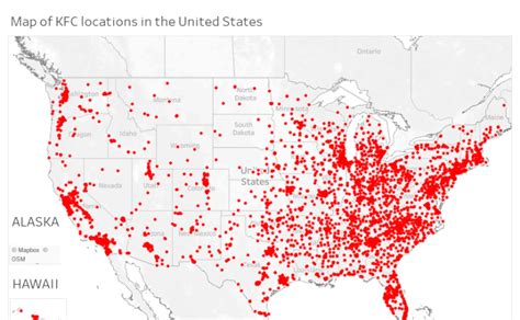 Workbook: Number-of-KFC-locations-by-state