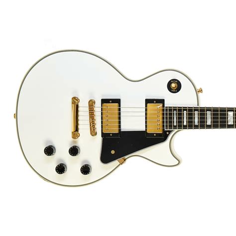 Epiphone Inspired By Gibson Custom Les Paul Custom Alpine White