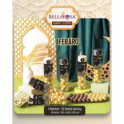 Jual Edisi Lebaran Idul Fitri Hampers Feraro Botol Bellarosa Parcel