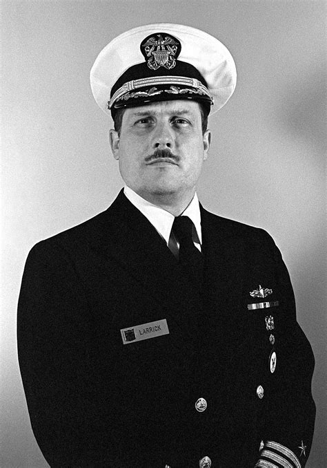 Cdr Robert D Larrick Usn Covered Nara Dvids Public Domain