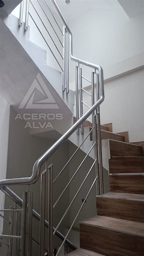 Baranda Para Escalera Aceros Alva