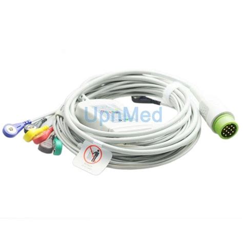 Lifepak12 Medtronic Physio Control 10 Lead Ecg Cable With Leadwires