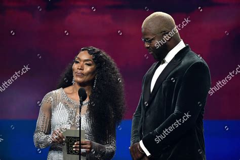 Angela Bassett Winston Duke Editorial Stock Photo Stock Image