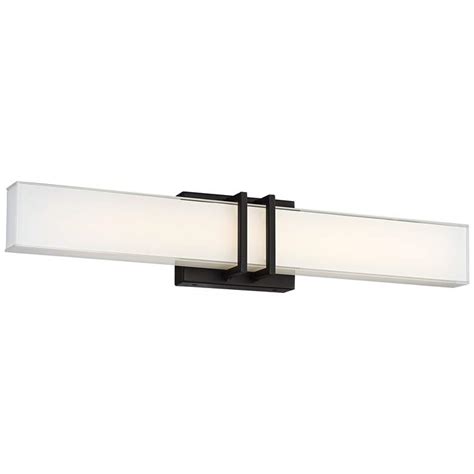 Possini Euro Exeter 24 Wide Nickel Led Bathroom Vanity Light 5t767