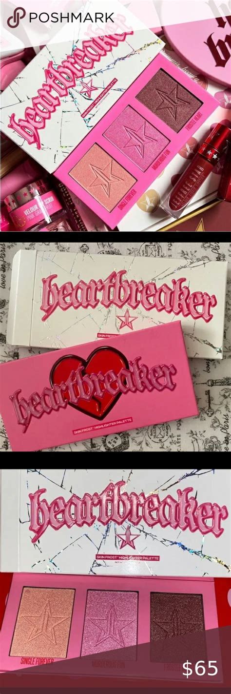 Jeffree Star Heartbreaker Skin Frost Highlighter Palette Highlighter