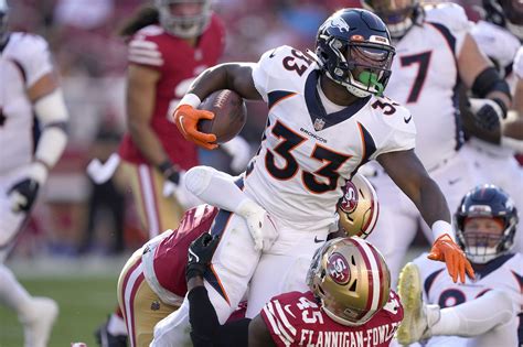 Javonte Williams Injury Update Broncos Rb Might See More Work Than