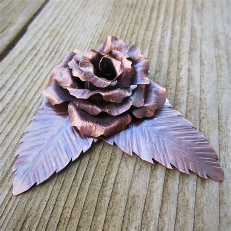 Making Copper Roses Copper Rose Black Hills Gold Jewelry Copper