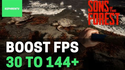 BEST PC Settings For Sons Of The Forest Maximize FPS Visibility