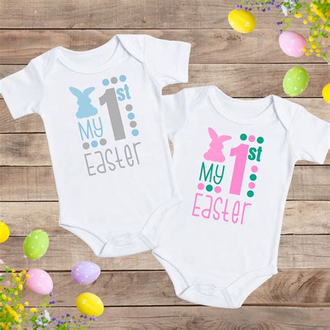 First Easter Onesie In 2021 Easter Onesie Onesies Baby Onesies