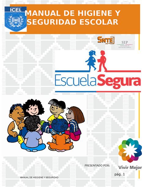 Manual De Seguridad Escolar Manual De Higiene Y Seguridad Escolar