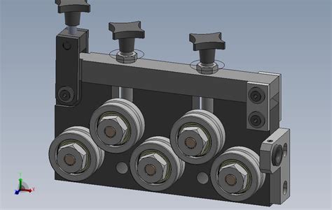 钢丝矫直机solidworks 2017模型图纸免费下载 懒石网