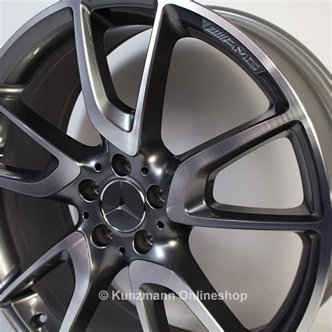 Amg Inch Rim Set Twin Spoke Design Titangrau Glc X Original