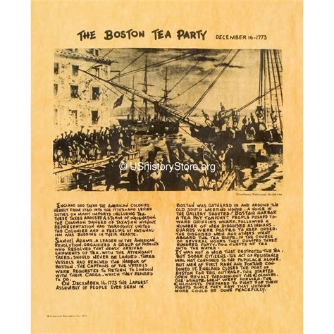 Boston Tea Party 1773 – store.ushistory.org