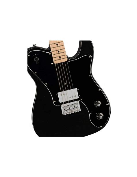 Guitarra Eléctrica Fender Squier Paranormal Esquire Deluxe Metallic Black