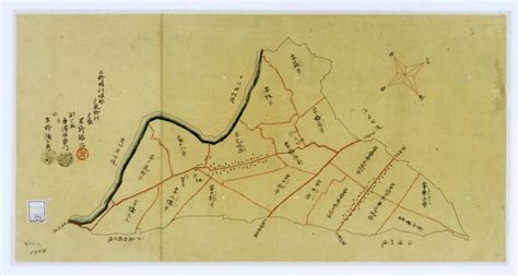 上野国利根郡戸鹿野村字限図1 群馬県立文書館 群馬県ホームページ文書館