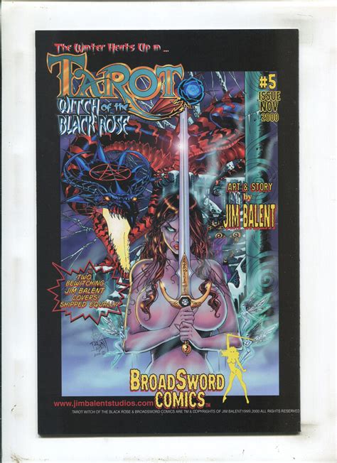 Tarot Witch Of The Black Rose 1 Cover B Jim Ballent Variant 9 2OB