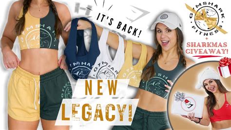 WE GOT MORE LEGACY NEW GYMSHARK LEGACY TRY ON HAUL REVIEW HUGE