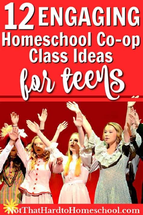 The Ultimate List Of Homeschool Co Op Classes For Middle High School