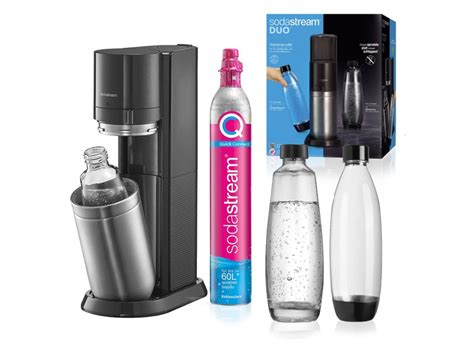 Czarny Saturator Wody Sodastream Duo Titan 12762267814 Oficjalne