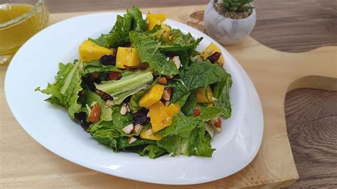 💥🥬 Ensalada De Lechuga Y Mango Una Receta Para El Verano Que Te