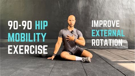 90 90 Hip Stretch For External Rotation Pails Rails Improve Hip Mobility Youtube