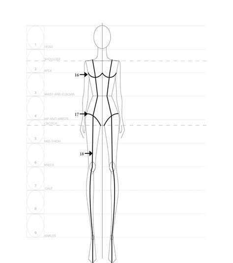 Fashion Sketching A Step By Step Guide To Drawing The Basic Fashion Croquis With 9 Heads