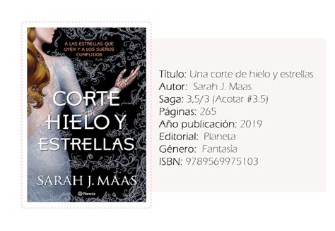 Reseña Una corte de hielo y estrellas Sarah J Maas Noche entre