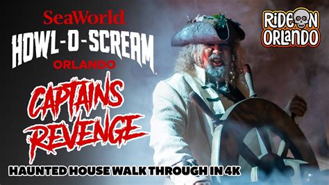 Captain S Revenge Howl O Scream At Seaworld Orlando Full