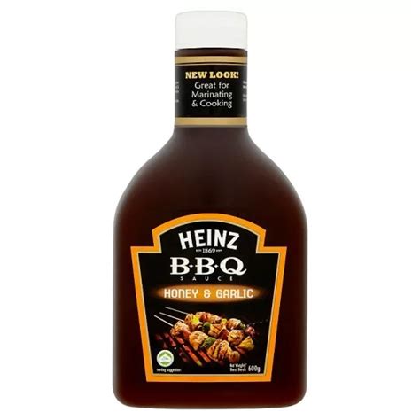 Heinz Honey And Garlic Bbq Sauce 600g Wefresh