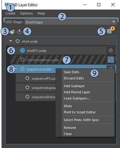 Usd Layer Editor Maya Autodesk Knowledge Network