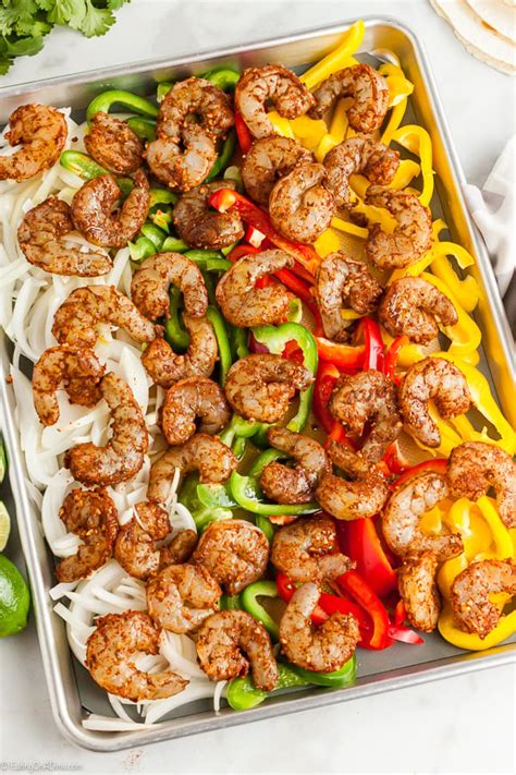 Sheet Pan Shrimp Fajitas Recipe Ready In Minutes