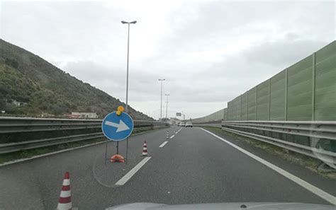 Lavori Lumaca Sulla Tangenziale Di Salerno Lappello Di Mario