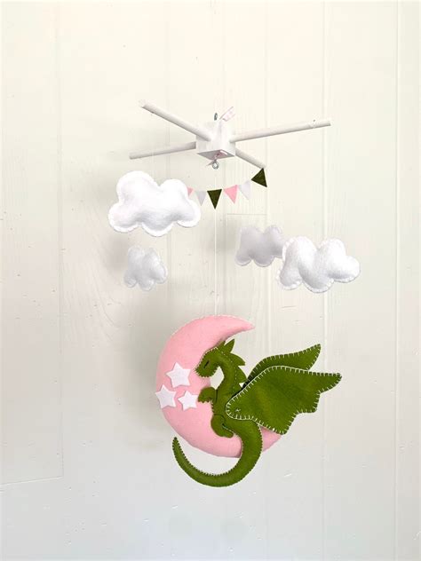 Dragon Baby Mobile Baby Mobile Dragon Dragon Nursery Etsy