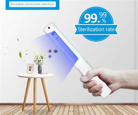 Uv Lamp Wand Quartz Handheld Portable Uv Lamp Sterilizer For Sanitizing