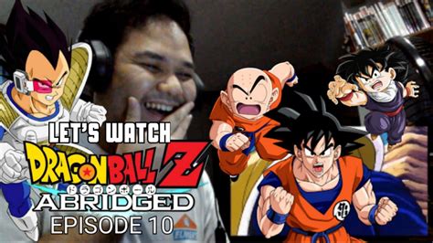 Dragon Ball Z Abridged Episode 10 Live Reaction Lets Watch Youtube