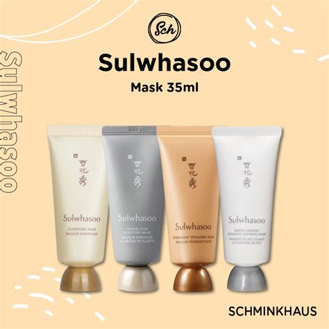 Jual Sulwhasoo Mask 35ml Overnight Vitalizing Herbal Clay Purifying