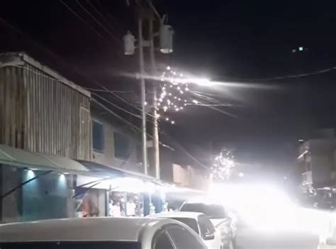 Carabobo Explosi N De Cables De Alta Tensi N En Ma Ongo