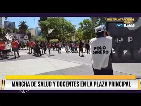 Marchas Y Cortes De Ruta En La Ciudad Capital De La Rioja Por Protesta