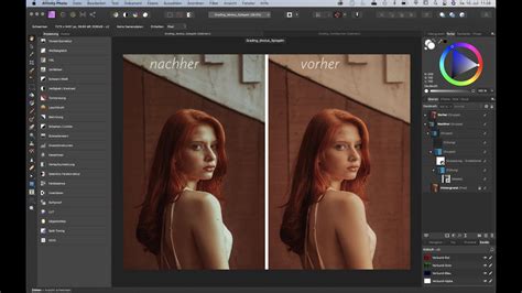 Affinity Photo Colorgrading Mit Farbfl Chen Und F Llmethoden Youtube