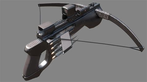 Crossbow 3d Model By Aocrisan [2844954] Sketchfab